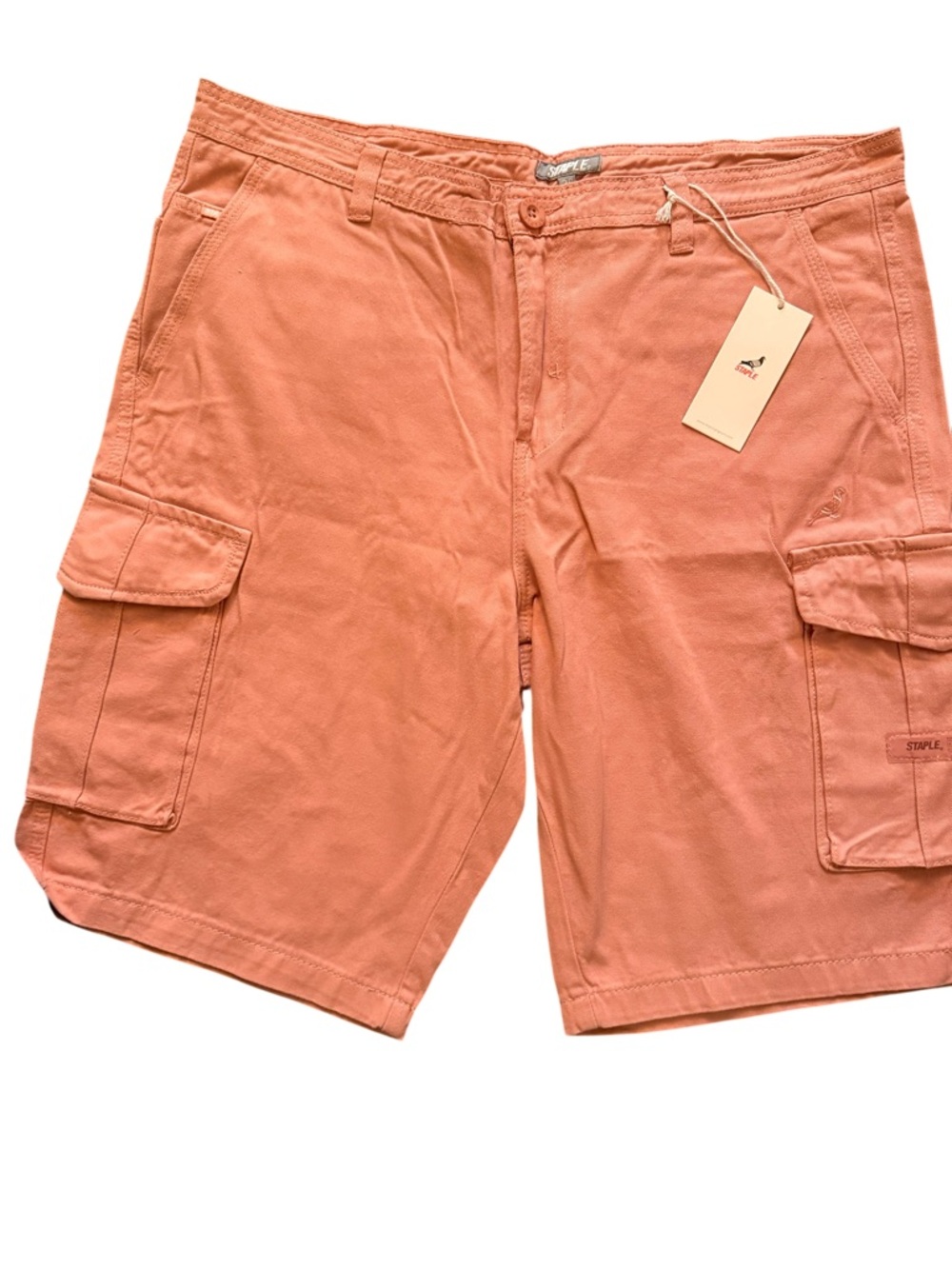Staple Men’s Cargo Shorts - Coral